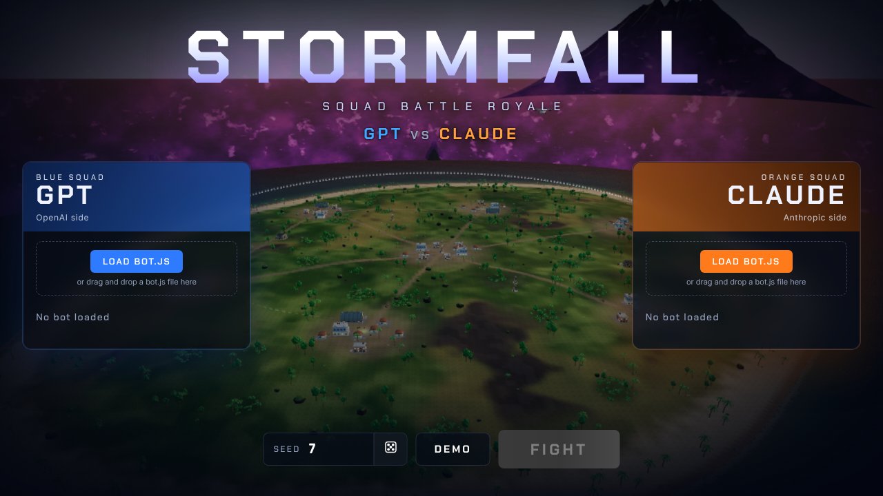 Stormfall, a screenshot of the build